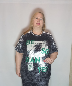 Туника велюр " BE-R- SO" черный Туника велюр " BE-R- SO" черный