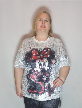 Туника велюр "Мини Маус" Туника велюр "Мини Маус"