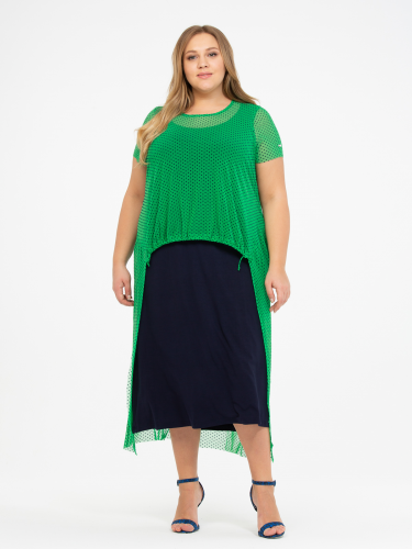 Платье (110200410) зеленый (Ее стиль, Москва) — размеры 66, 68