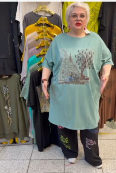 Платье-туника "Город" Платье-туника "Город"