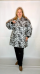 Плащ Графика штрихи (Smart-Woman, Россия) — размеры 3XL, 5 XL